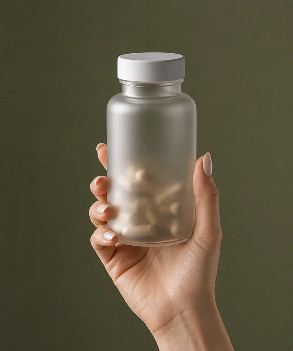 Supplement bottle
